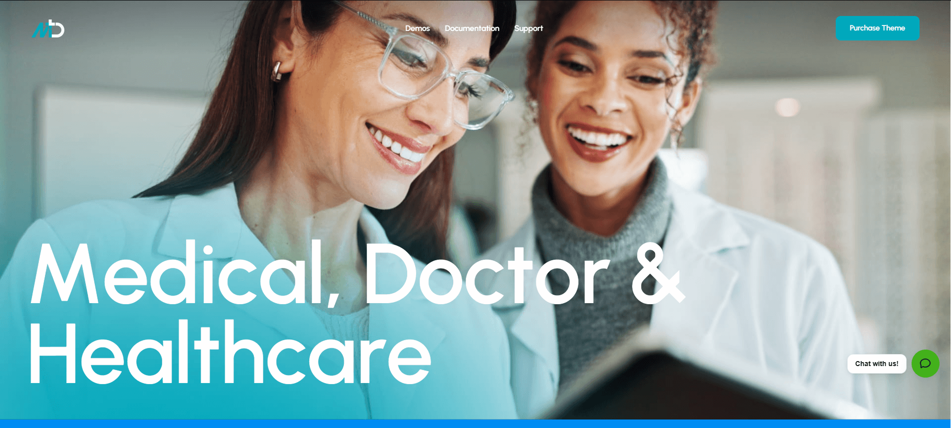 MD - Medical, Doctor & Healthcare WordPress Theme