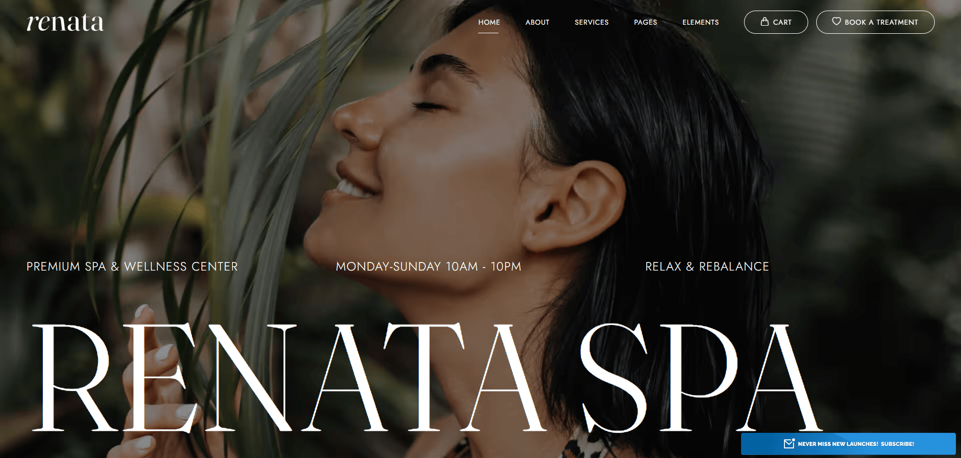 Renata - WordPress Theme for SPA & Wellness