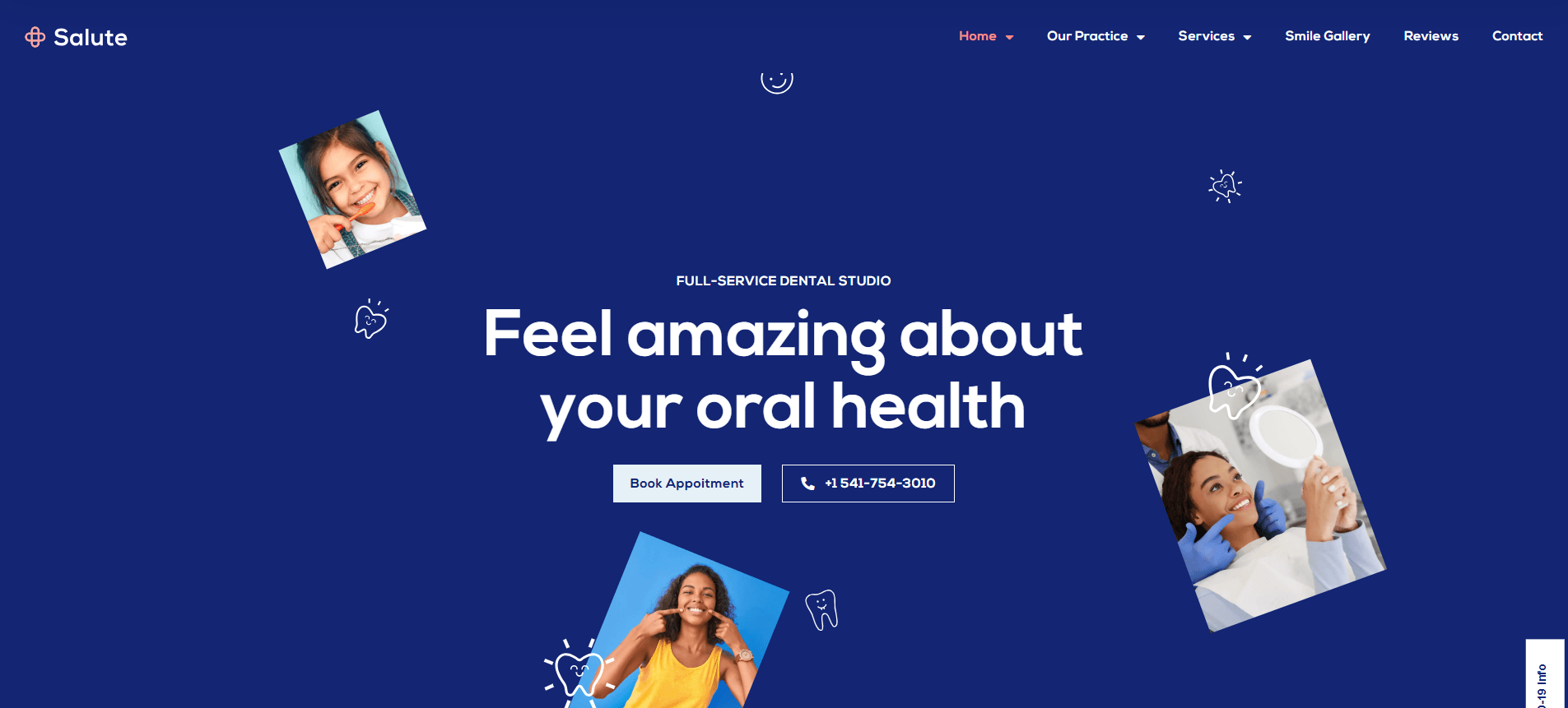 Salute - Dental GP Dermatology Gynecologist