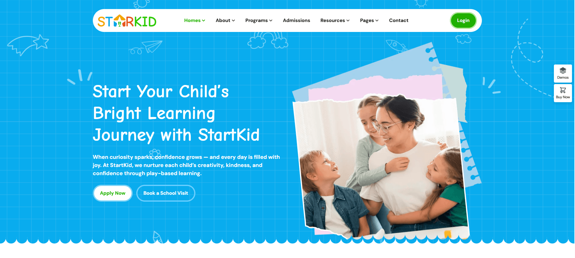 StarKid - Kindergarten WordPress Theme