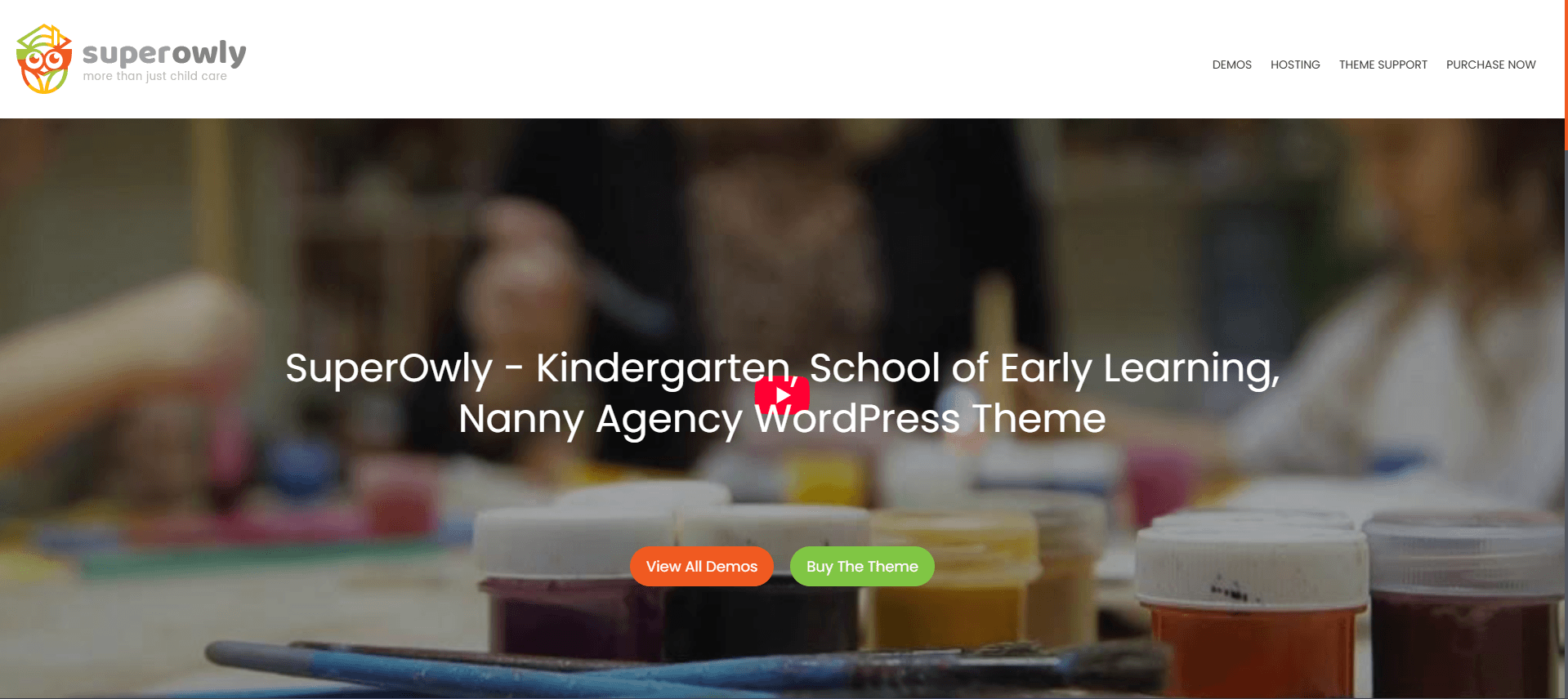 SuperOwly - Kids WordPress Theme