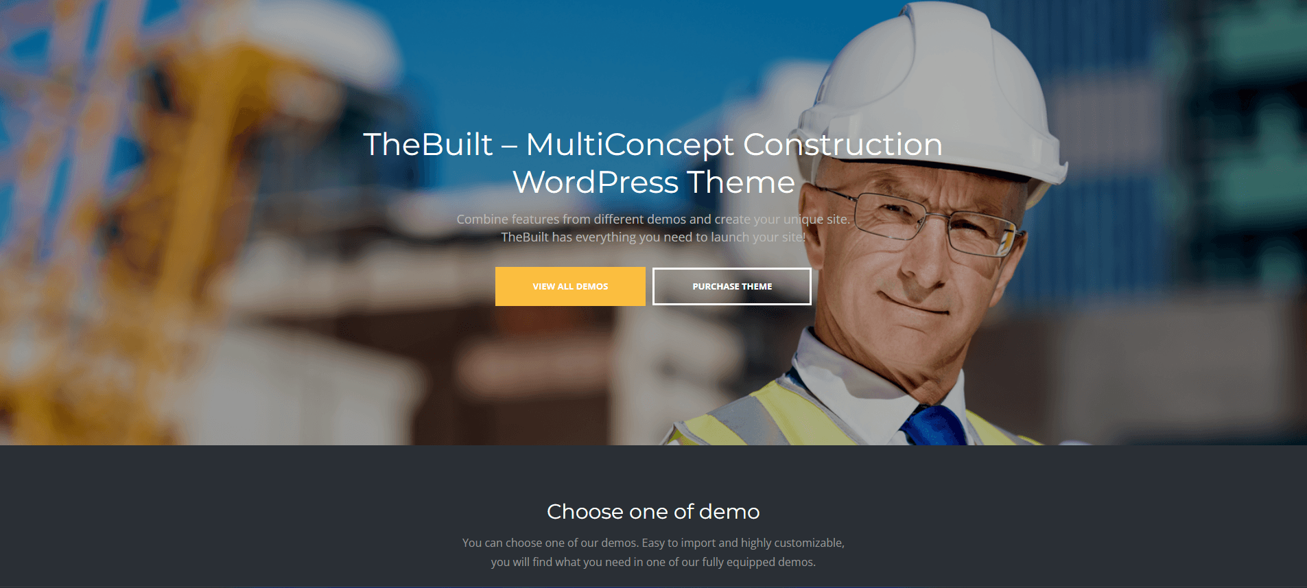 TheBuilt - Construction and Architecture WordPress Theme
