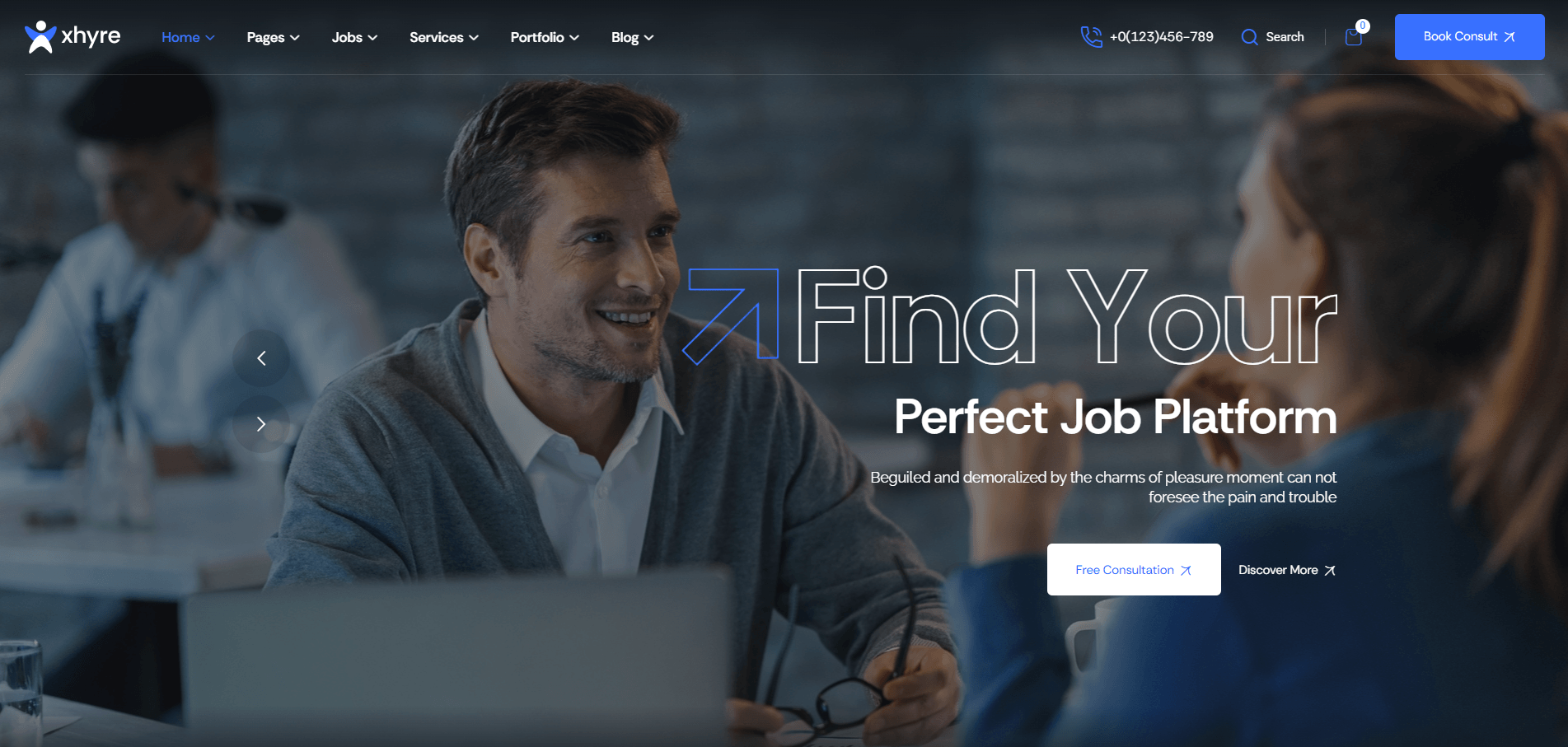 Xhyre - Human Resources & Recruiting WordPress Theme