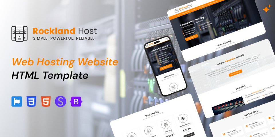 Free Web Hosting HTML Template