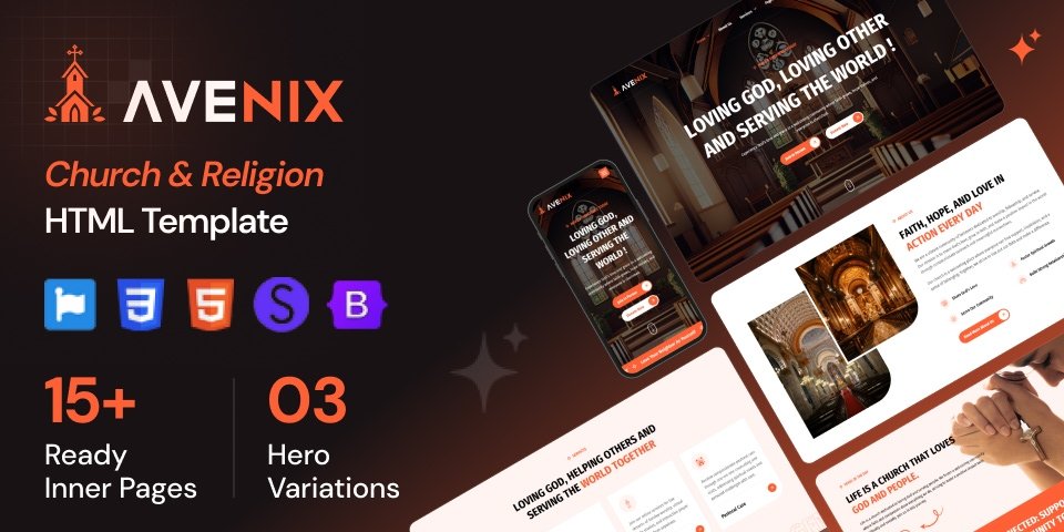 Church HTML Template