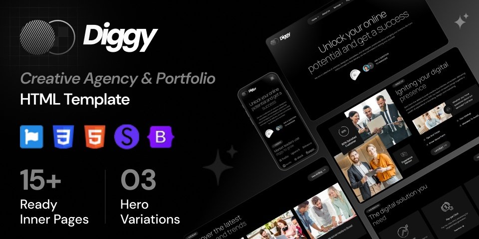 Portfolio HTML Template