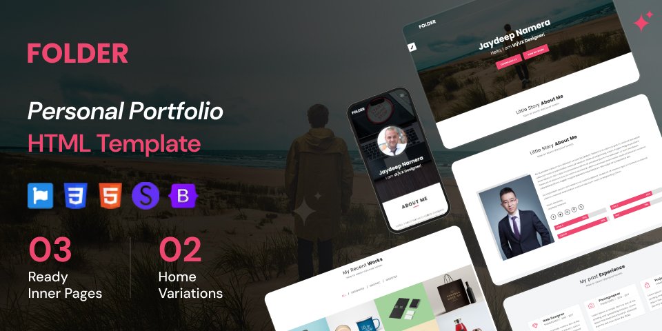 Portfolio HTML CSS Template