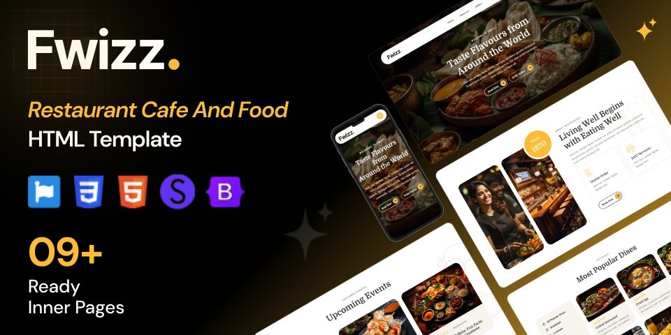 Food HTML Template