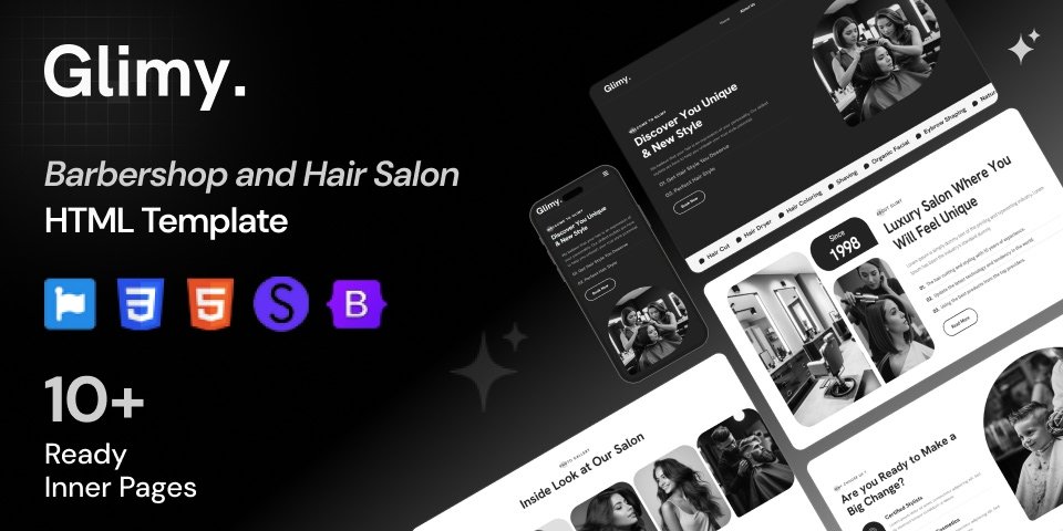 Barbershop HTML Template