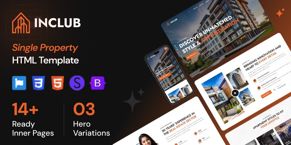Real Estate HTML Template
