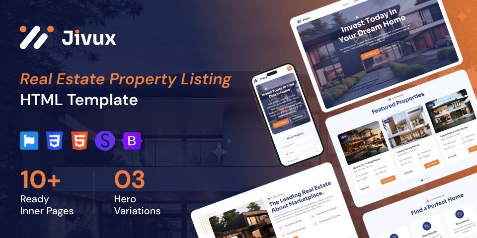 Property Listing HTML Template
