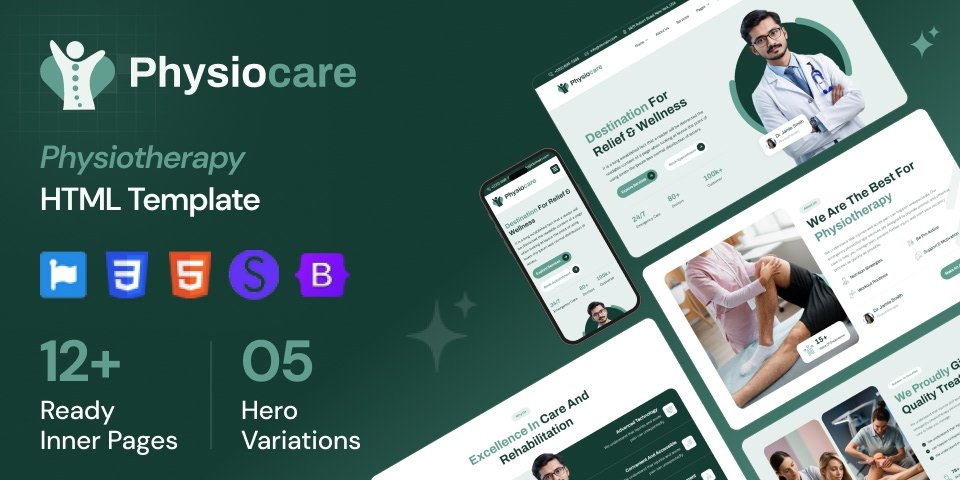 Physiotherapy Website Template