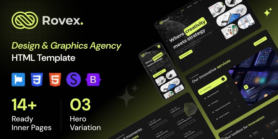 Design Agency Website Template