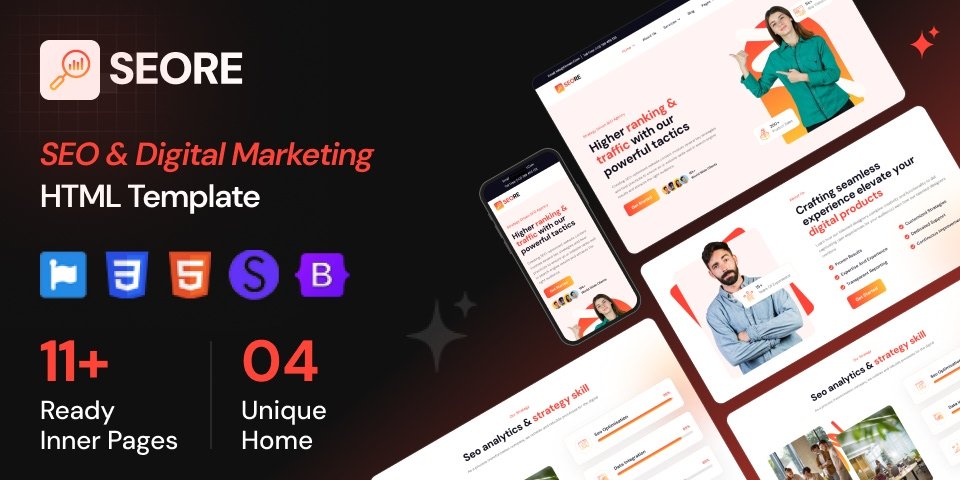 Digital Marketing Agency HTML Template