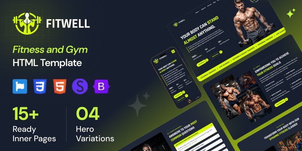 Gym HTML Template