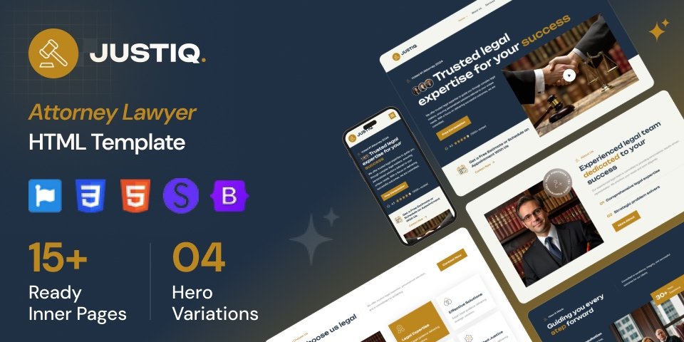 Law Firm Website Template