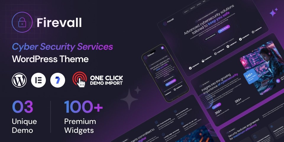Cyber Security Services WordPress Theme