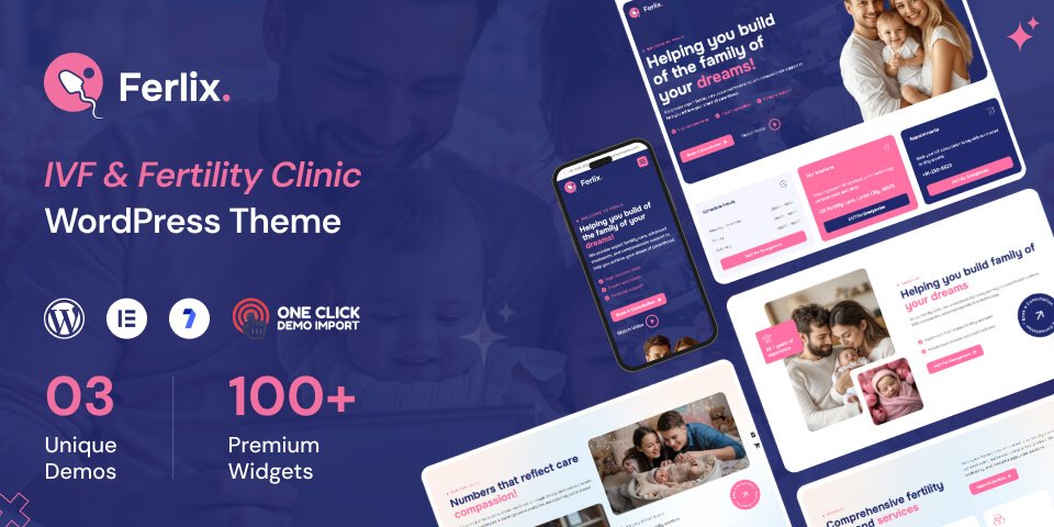 Fertility Clinic WordPress Theme