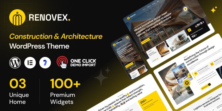 Architecture WordPress Theme for Architects & Studios