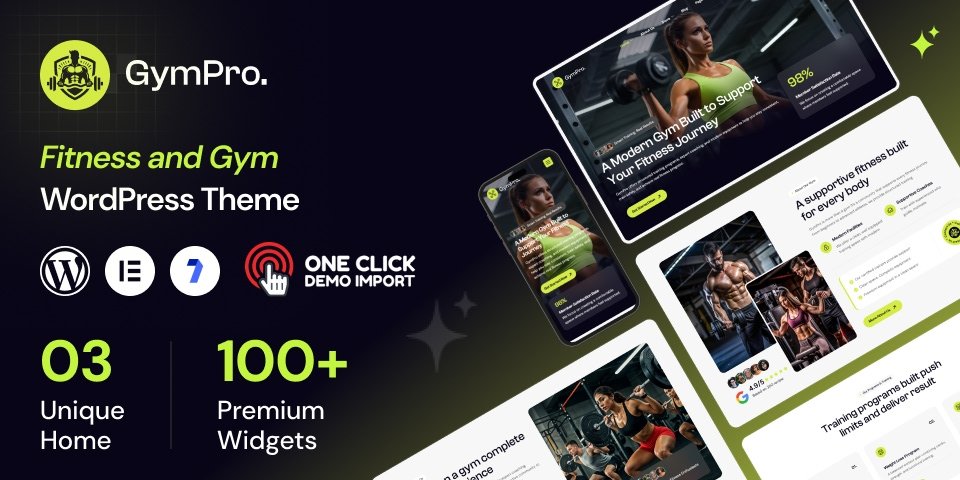 Fitness WordPress Theme