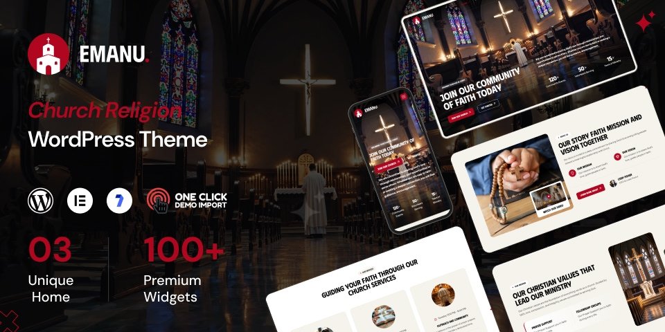 Church Website WordPress Theme