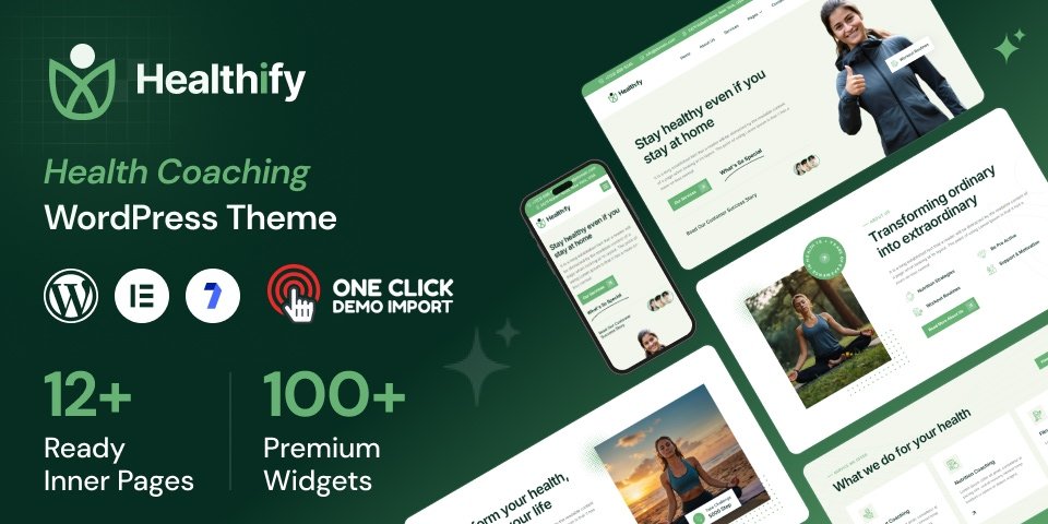 Health Coaching WordPress Theme