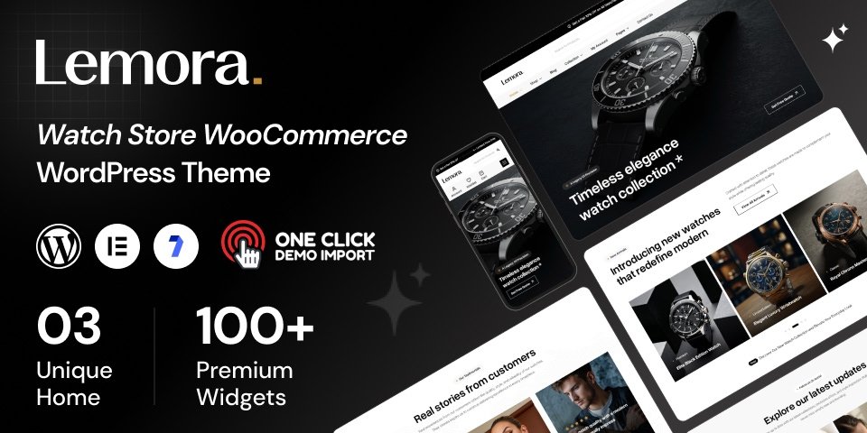 Watch Store WordPress Theme