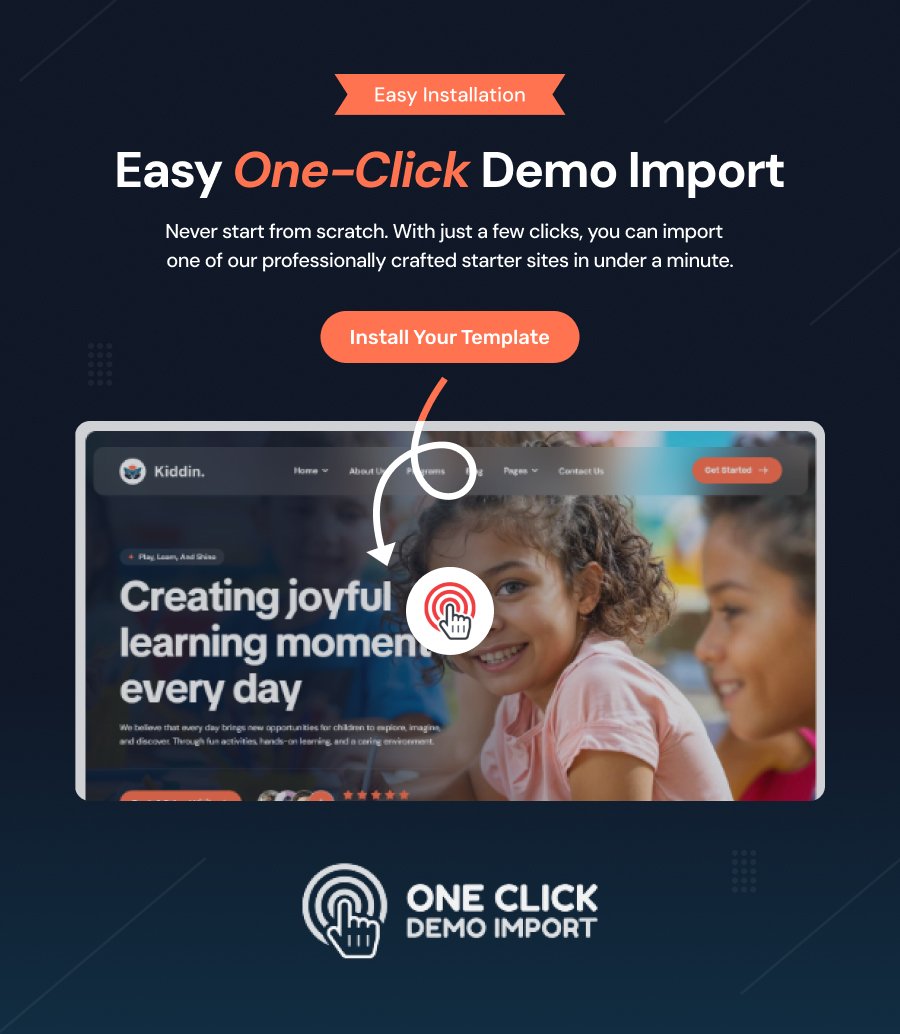 play school wordpress theme