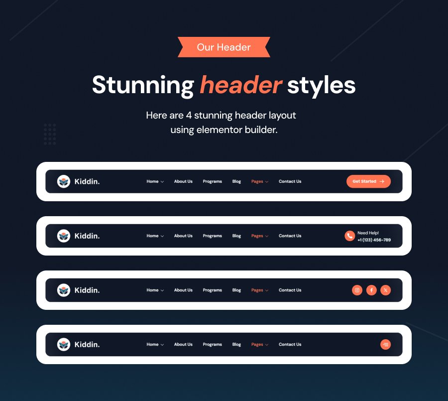 kindergarten wordpress theme