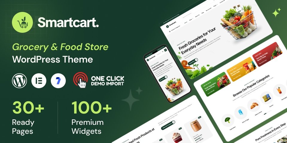 Grocery Store WordPress Theme