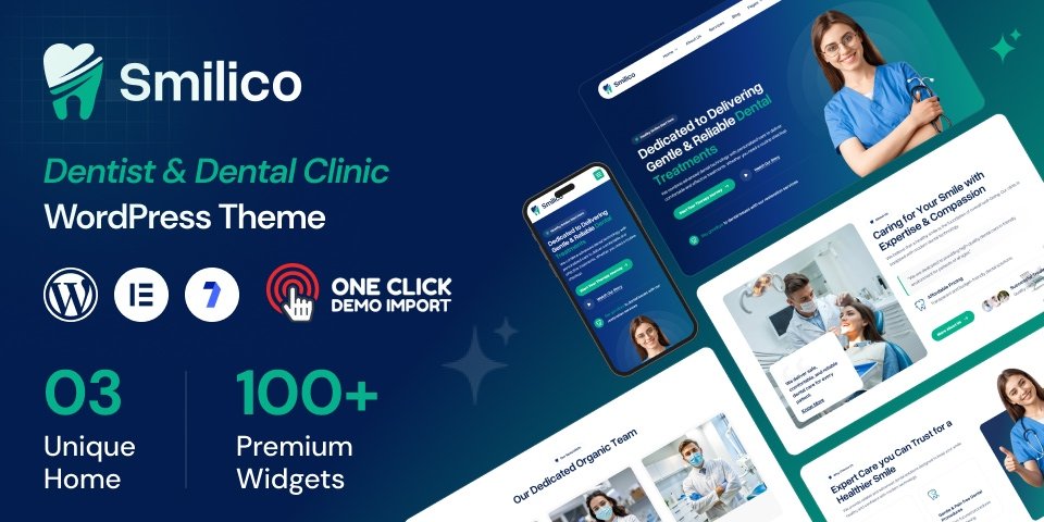 Dental Clinic Website Template
