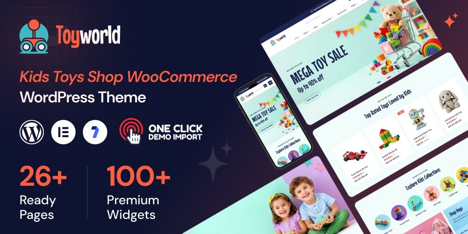 Toy Shop WordPress Theme