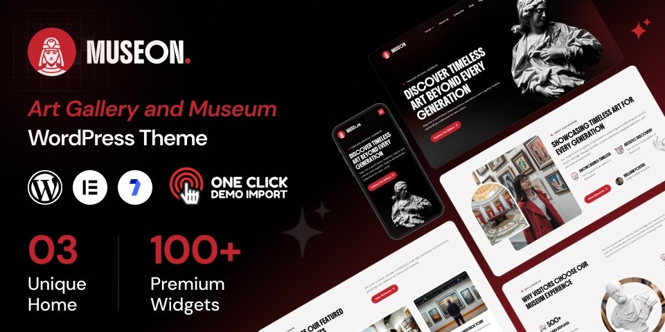 Museum WordPress Theme