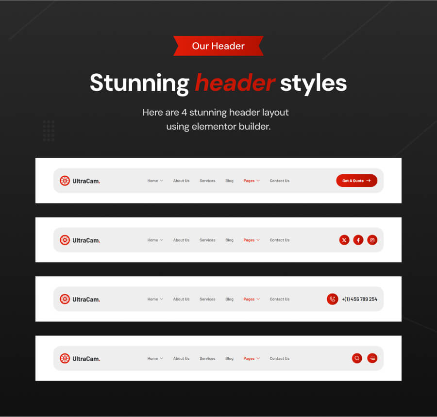 CCTV Installation Company Website Theme